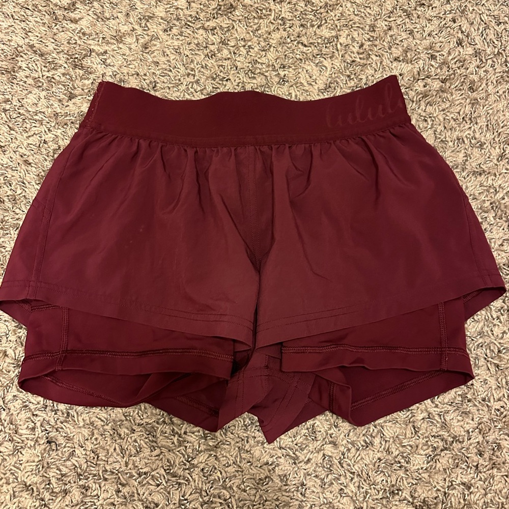 Lululemon running shorts